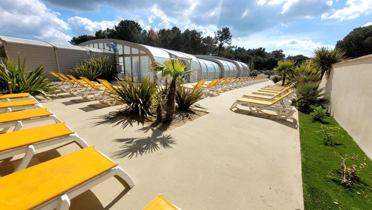 Le Bambou - Saint-Jean-De-Monts - Piscine Jacuzzi Sauna Hammam Exterior foto